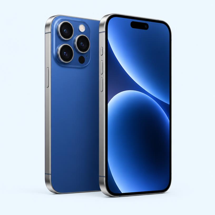 Unbranded smartphone representing the Apple range