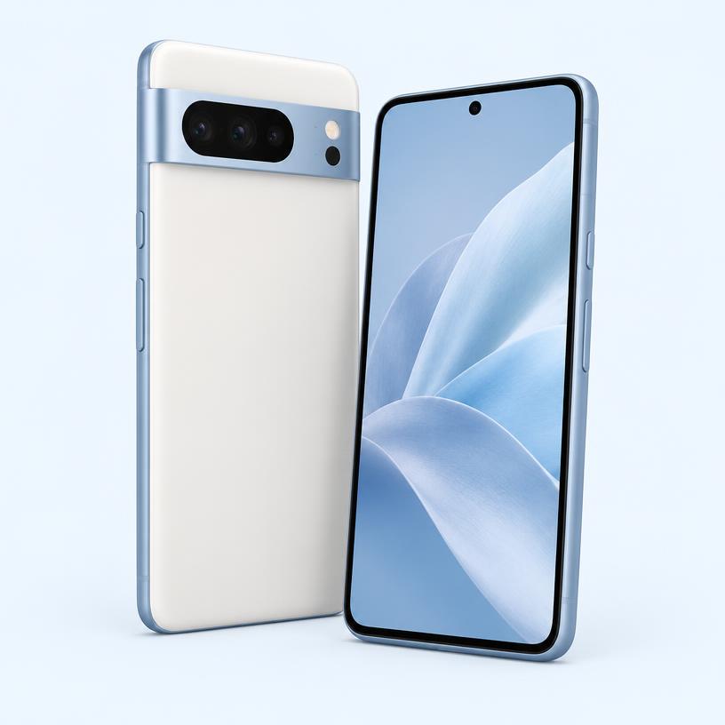 Unbranded smartphone representing the Google range
